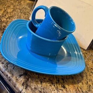 Fiesta squared Dinnerware Set